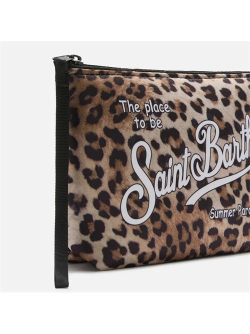 Pochette Aline in scuba con stampa leopardata MC2 SAINT BARTH | ALIN001/00653L